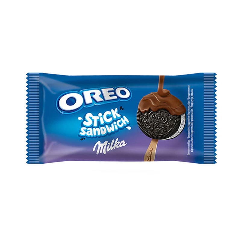 OREO ICE CREAM STICK SANDWICH MILKA 135ML