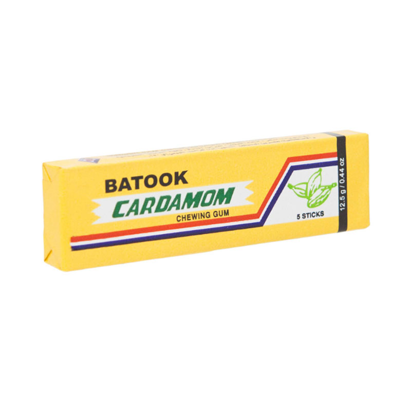 BATOOK CHEWING GUM CARDAMOM 4'S STICK