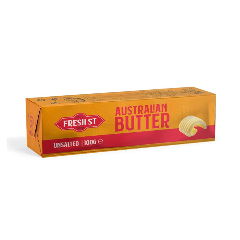 FRESH ST BUTTER UNSALTED 100GM