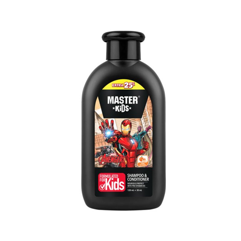 MASTER KIDS SHAMPOO & COND IRON MAN 150ML
