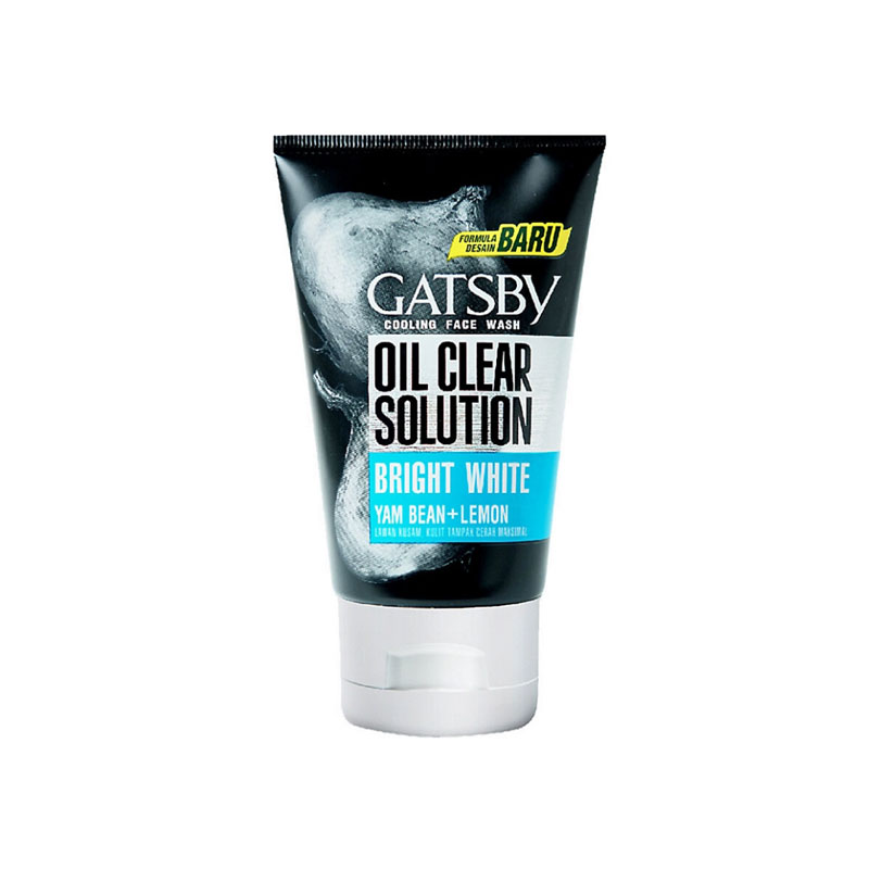 GATSBY BRIGHT WHITE FACEWASH 100GM
