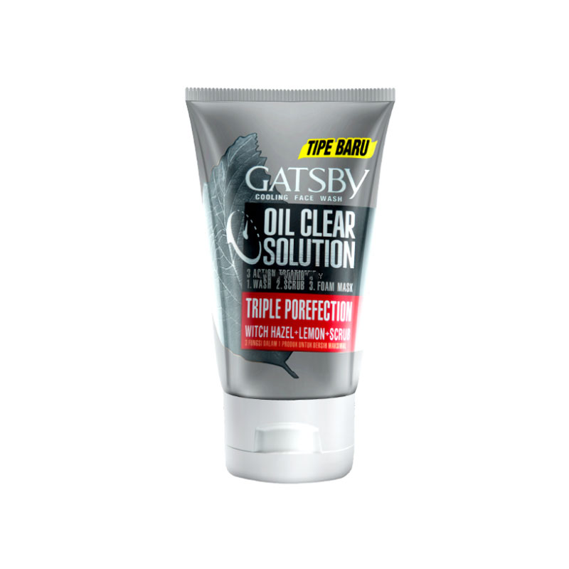 GATSBY TRIPLE PROTECTION FACEWASH 100GM