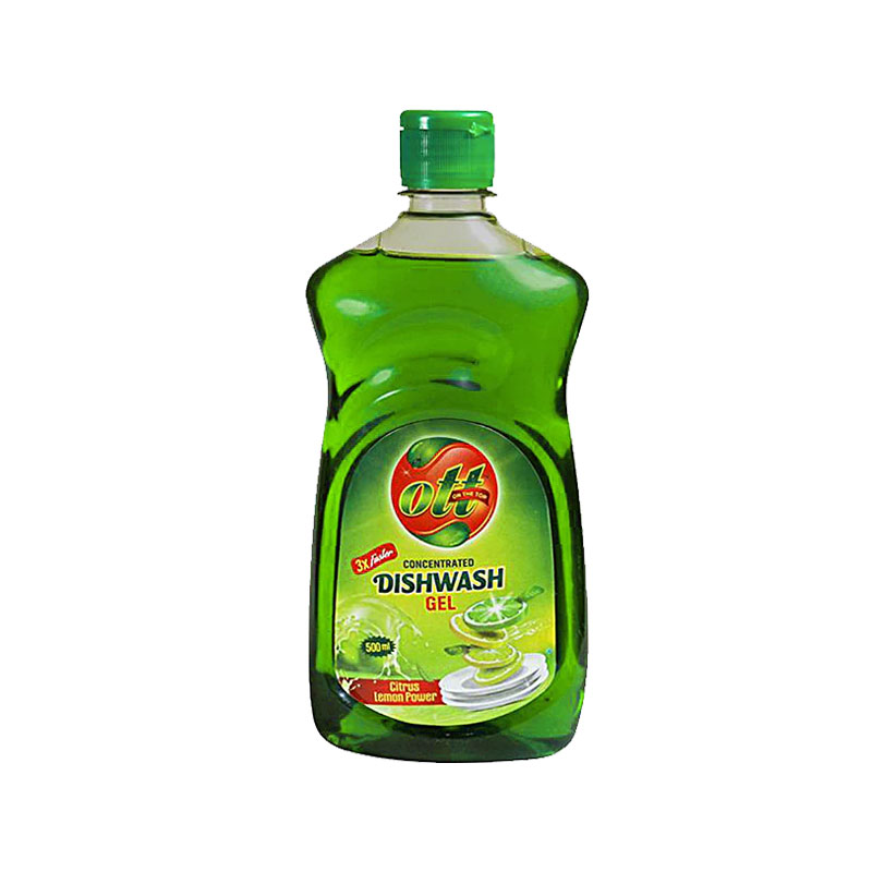 OTT DISHWASH GEL GREEN 500ML