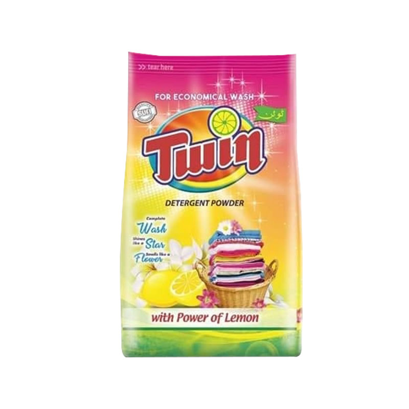 SUFI TWIN LEMON DETERGENT POWDER 1KG