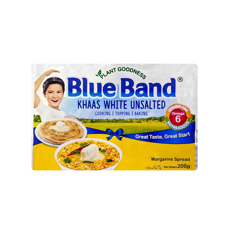 BLUE BAND MARGARINE UNSALTED 200GM