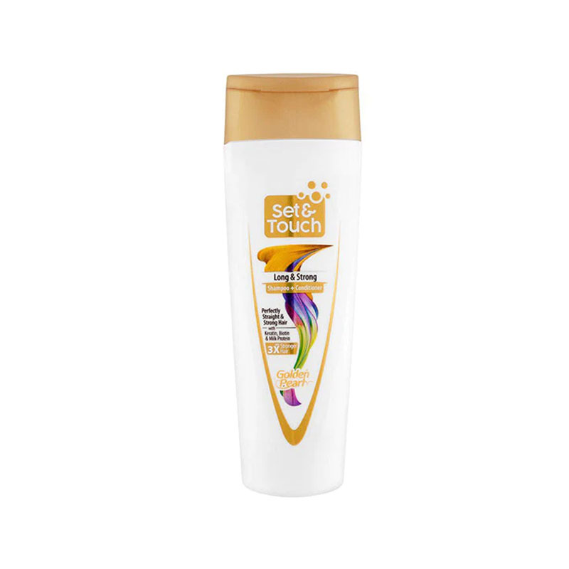SET & TOUCH LONG&STRONG SHAMPOO+CONDITIONER 200ML