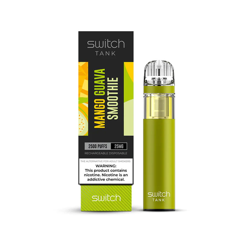 SWITCH 2500 PUFFS MANGO GUAVA SMOOTHIE VAPE