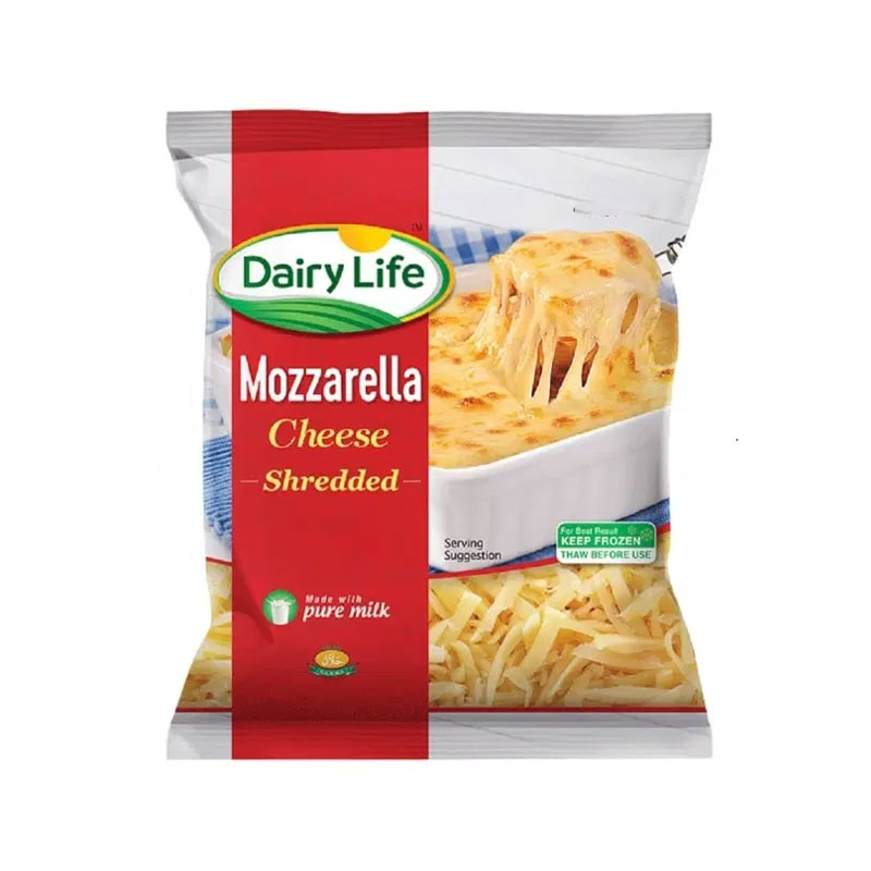 DAIRY LIFE MOZARELLA CHEESE SHERRADED 200GM