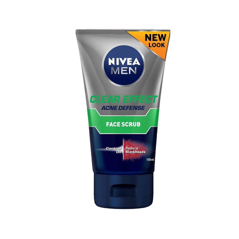 NIVEA MEN FACE SCRUB CLEAR EFFECT 100ML