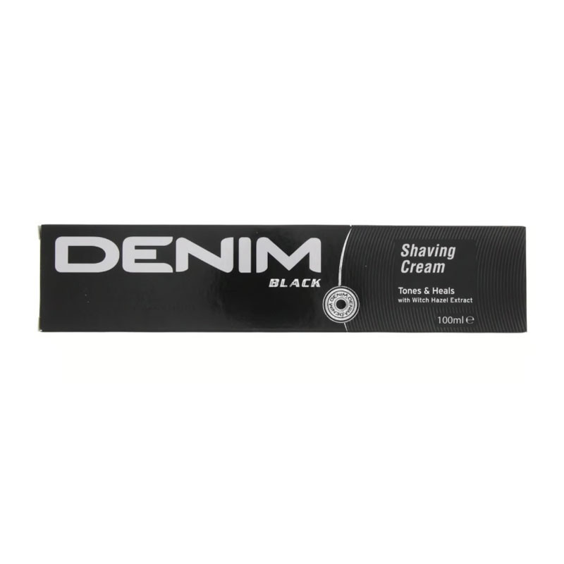 DENIM SHAVING CREAM BLACK 100ML