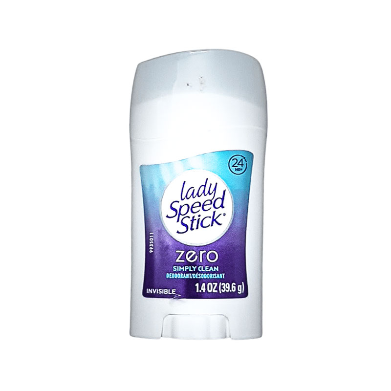 LADY SPEED STICK ZERO SIMPLY CLEAN 39.66G