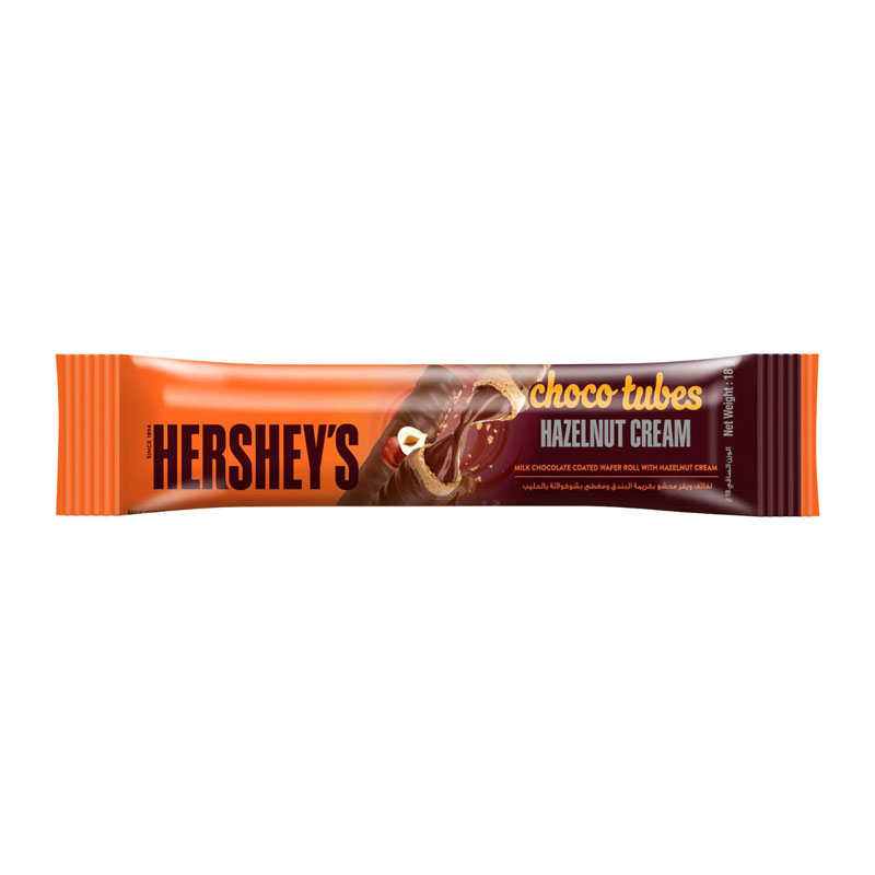 Buy hersheys chocolate choco tube hazelnut cream 18gm at best price in