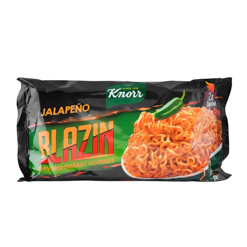 KNORR BLAZIN NOODLES JALAPENO 125GM