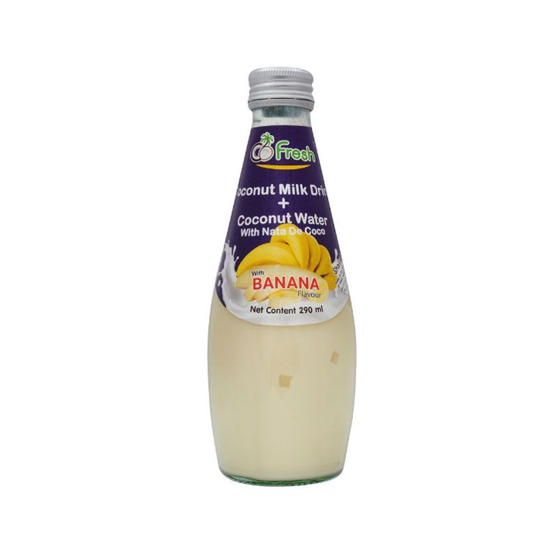 CO FRESH BANANA COCONUT WATER 290ML