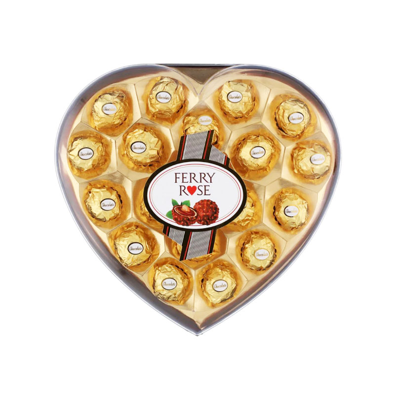 FERRY ROSE CHOCOLATE HEART SHAPE T-18