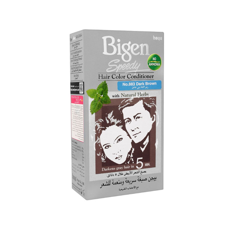 BIGEN HAIR COLOR CONDITIONER NO 883 DARK BROWN