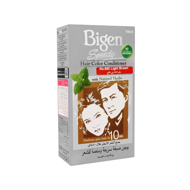 BIGEN HAIR COLOR CONDITIONER NO 885 LIGHT BROWN
