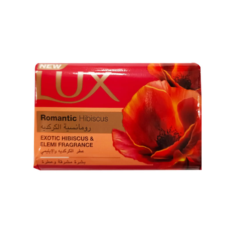 LUX ROMANTIC HIBISCUS SOAP 170GM IMP