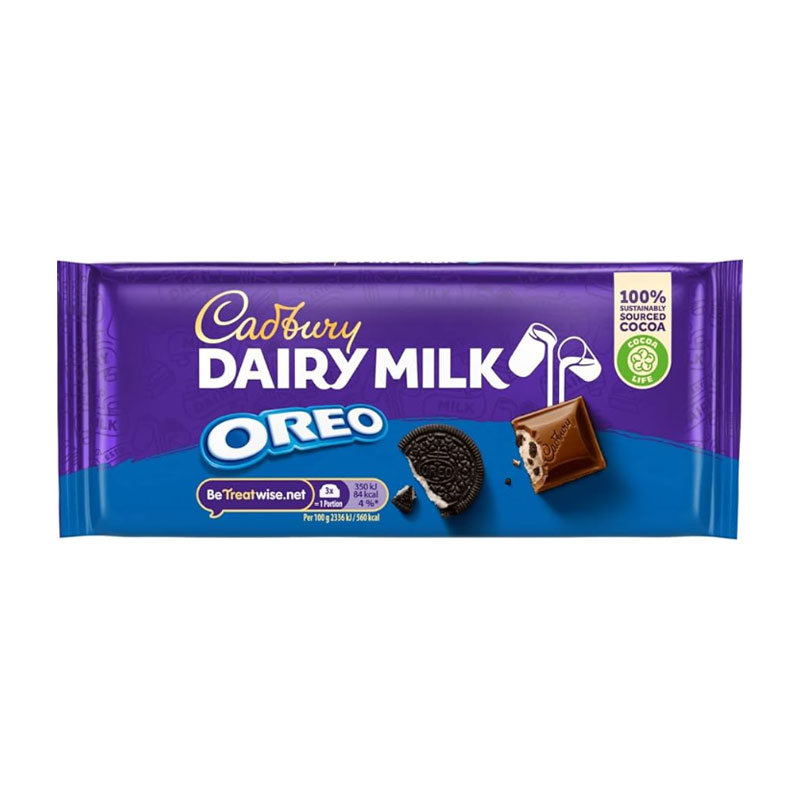 CADBURY DAIRYMILK WITH OREO 120GM