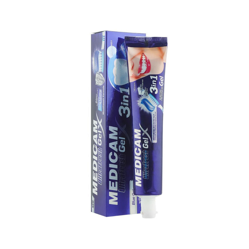 MEDICAM ULTRA FRESH GEL BLUE TOOTHPASTE  75GM