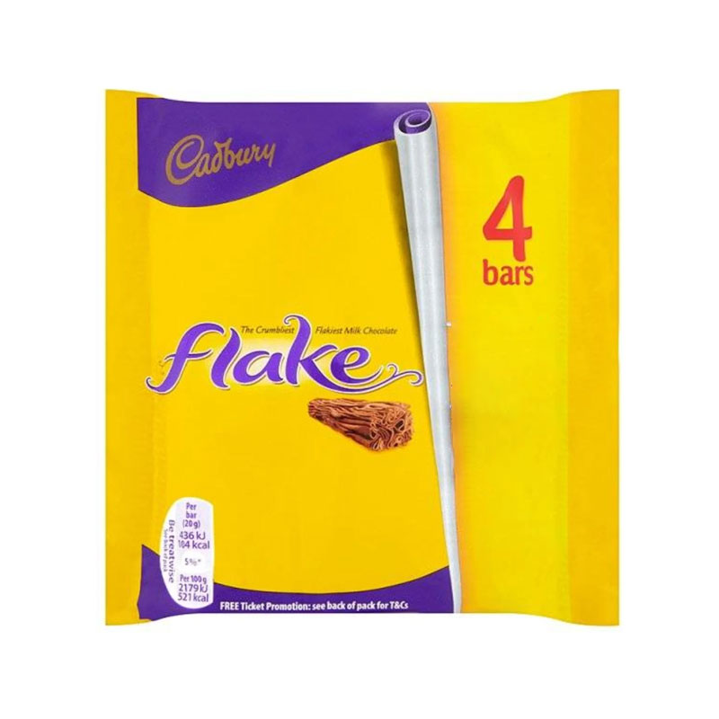 CADBURY FLAKE CHOCOLATE PACK OF 4