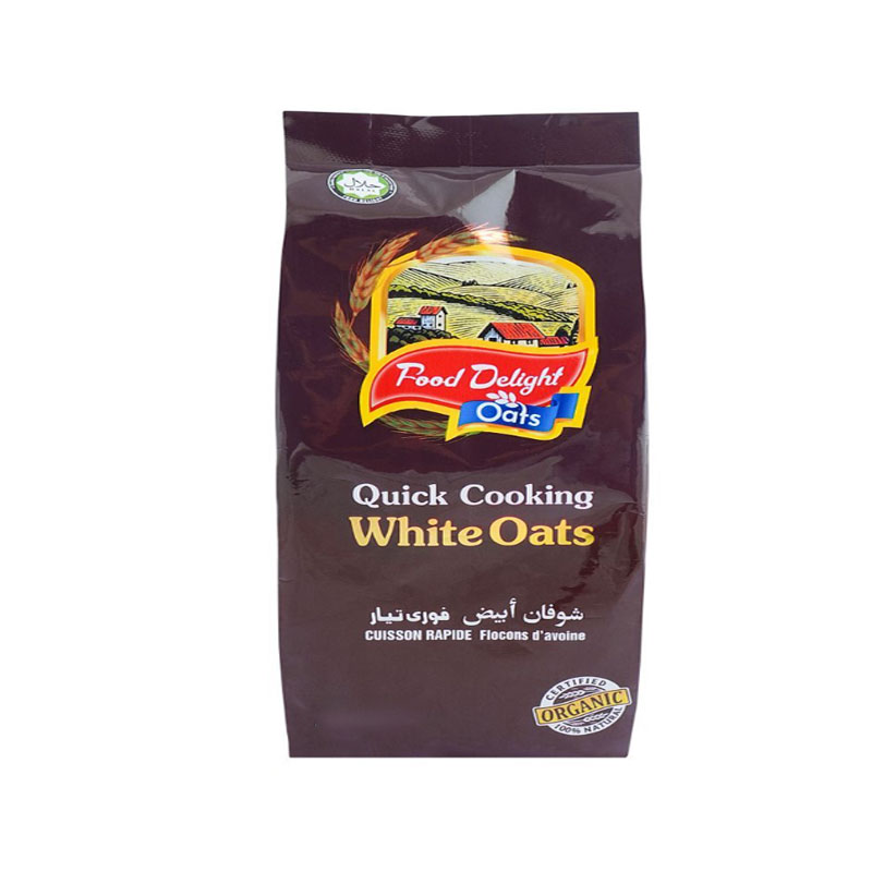FOOD DELIGHT WHITE OATS 500GM