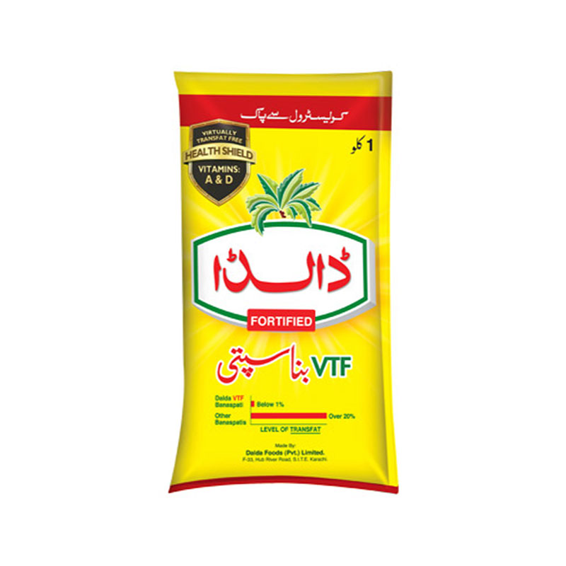 DALDA BANASPATI GHEE 1KG POUCH