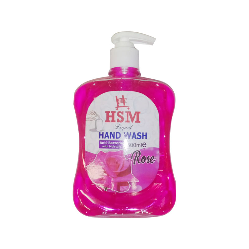 HSM HANDWASH ROSE 500ML