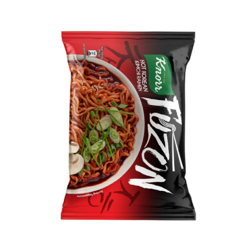 KNORR HOT KOREAN KIMCHI RAMEN NOODLES 133GM