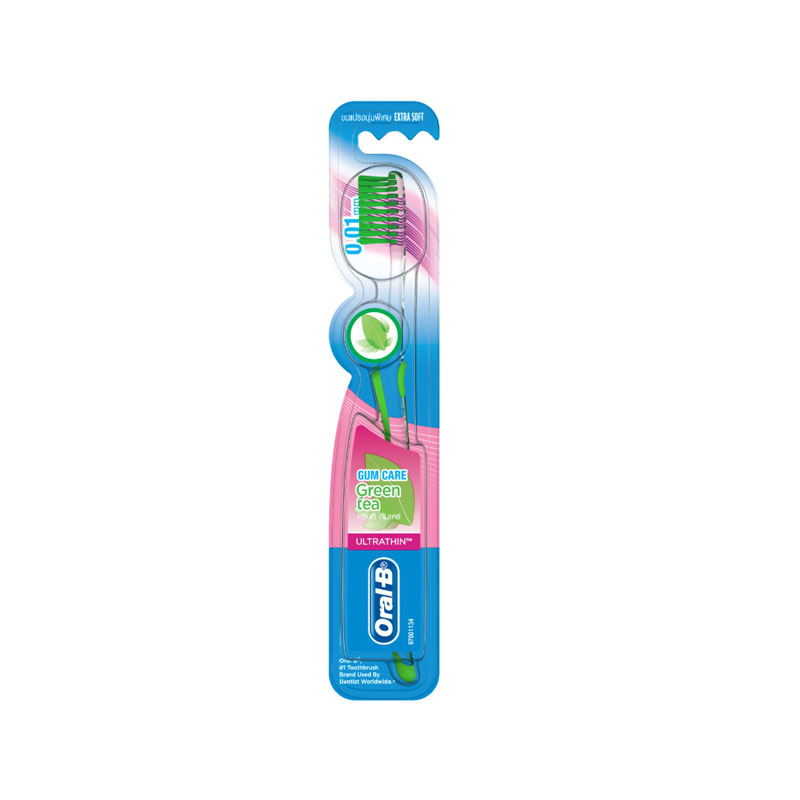 ORAL B GREEN TEA EXTRA SOFT TOOTH BRUSH