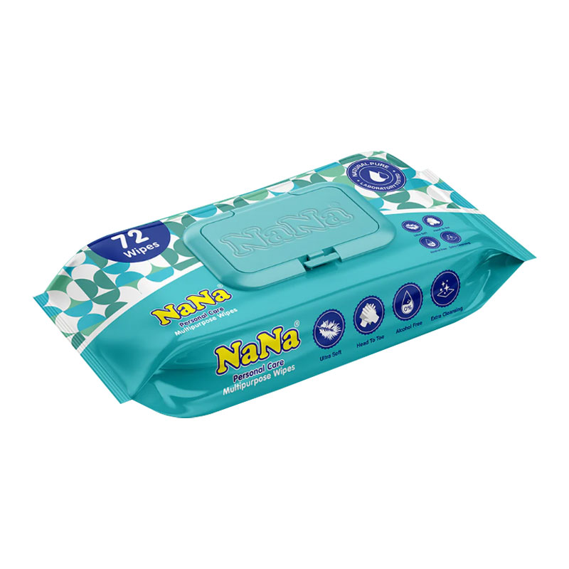 NANA BABY WIPES SOFT & GENTLE 72`S