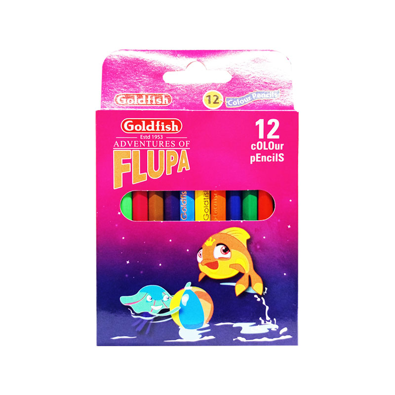MARJ.S GOLDFISH COLOR PENCIL 12PC SMALL GD-CP-12S