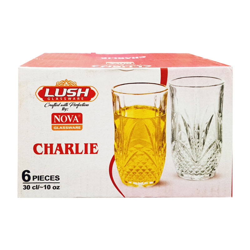 NOVA GLASS SET 6'S CHARLIE