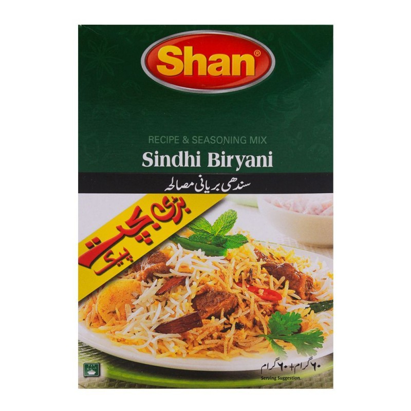SHAN SINDHI BIRYANI MASALA 60G