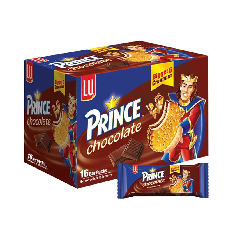 LU PRINCE BISCUIT CHOCOLATE BAR PACK 20+2'S