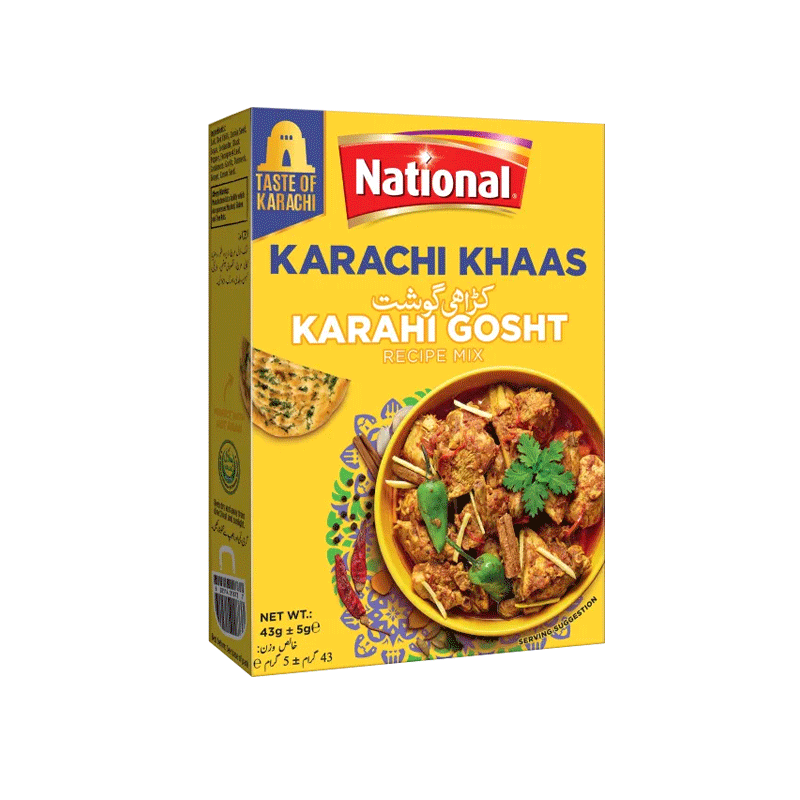 NATIONAL KARAHI GOSHT MASALA MIX 50GM