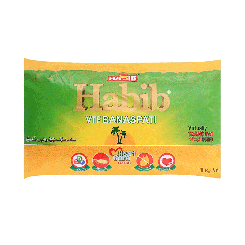 HABIB VTF BANASPATI GHEE 1KG POUCH