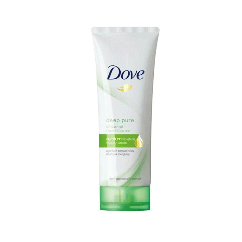 DOVE FACE WASH DEEP PURE 100GM