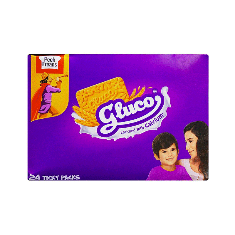 PEEK FREANS BISCUIT GLUCO TICKY PACKS 24PCS