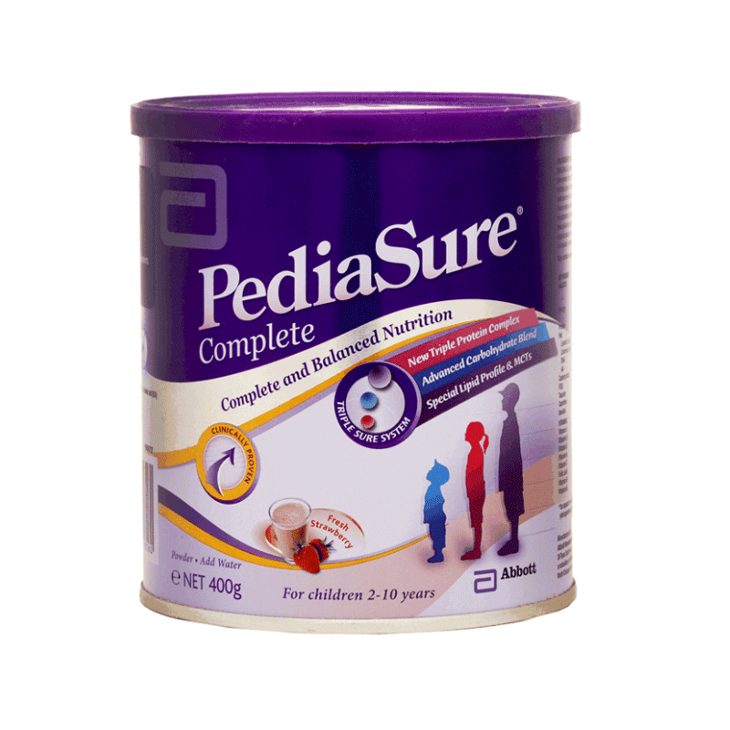 PEDIASURE COMPLETE MILK STRAWBERRY 400GM
