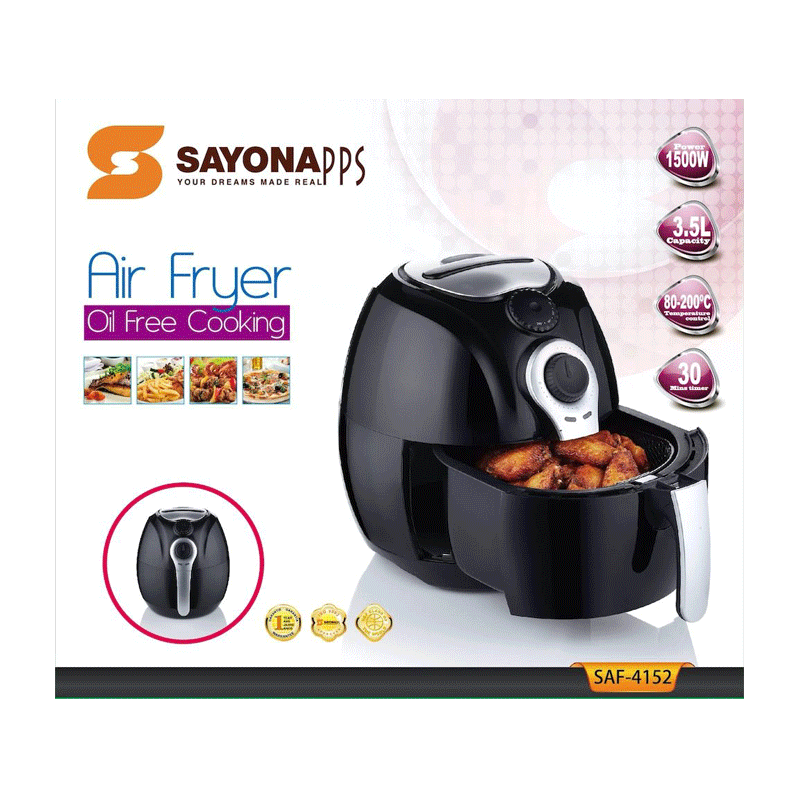 SAYONA AIR FRYER SAF-4152