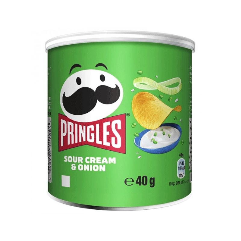 PRINGLES POTATO CHIPS S/C&O40G
