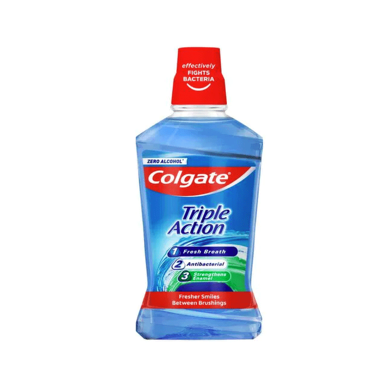 COLGATE MOUTHWASH TRIPLE ACTION 500ML POLAND