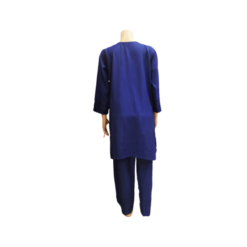 HOOR PARI LADIES 2PCS SUIT NAVY BLUE - S,M,L