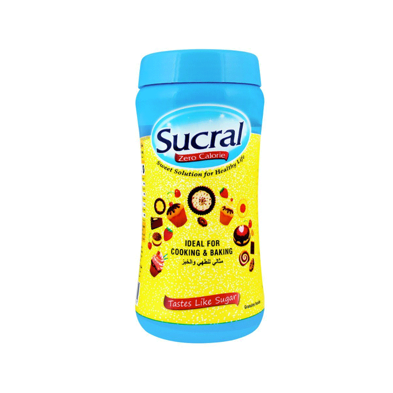 SUCRAL ZERO CALORIE PLASTIC JAR 100GM