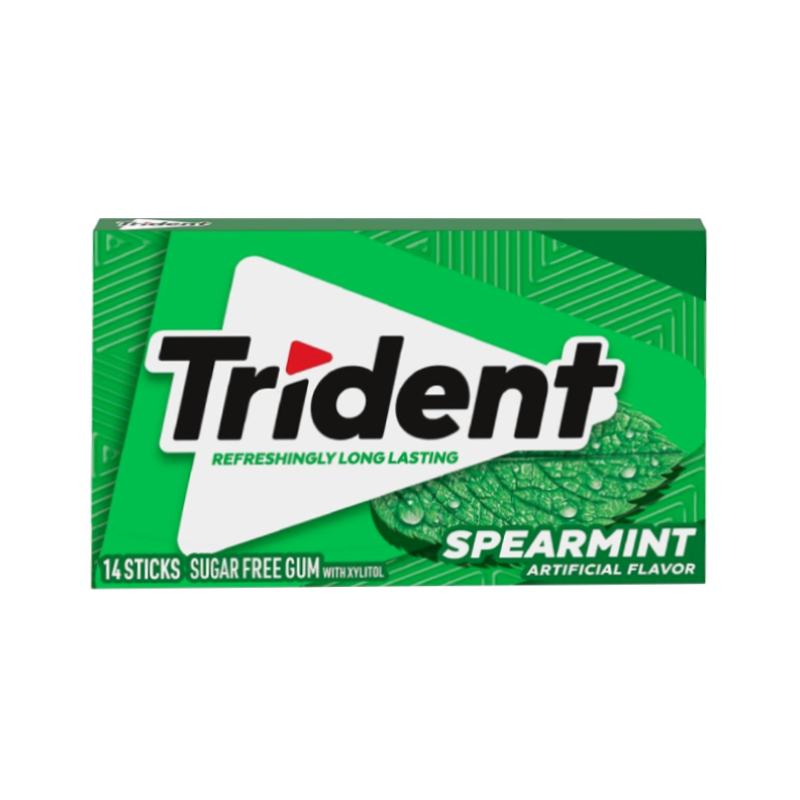 TRIDENT SOFT GUM SPEARMINT 14`S