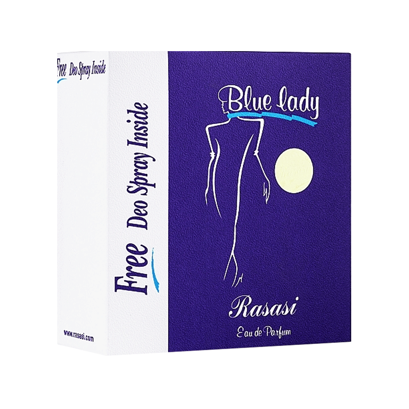 RASASI PERFUME BLUE LADY POUR FEMME 40ML BOX