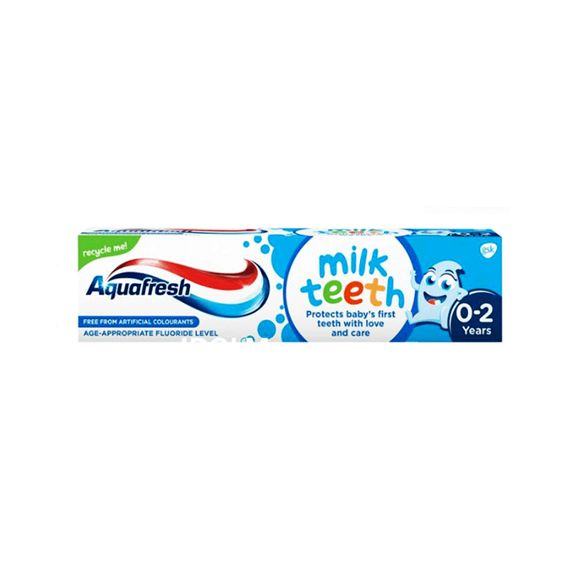 AQUAFRESH TOOTHPASTE KIDS MILK TEETH 0-2YEARS 50ML