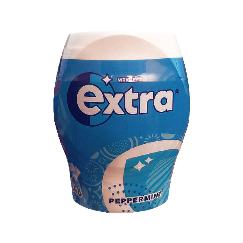 WRIGLEY EXTRA GUM PEPPERMENT 64GM