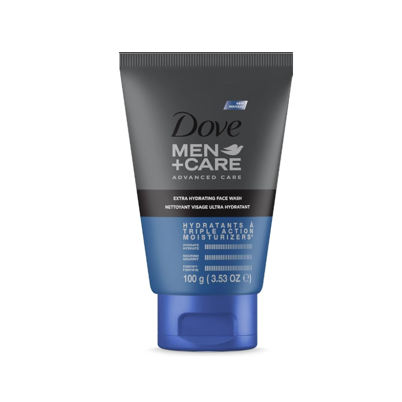 DOVE MEN HYDRATANT TRIPLE ACTION MISTURIZER FACEWASH 100G